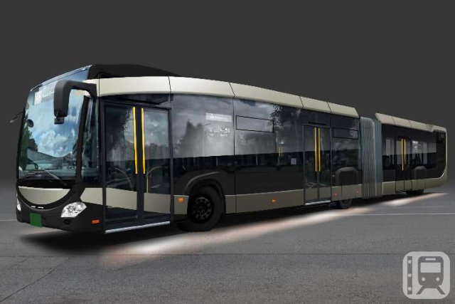 名古屋市が運行を開始する「SRT」車両の外観デザインイメージ(名古屋市トータルデザイン懇談会資料を引用)