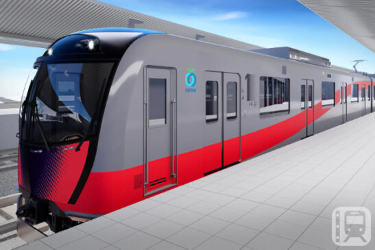 西武鉄道が新宿線に2027年春導入予定の新車両「トキイロ」の外観イメージ(西武鉄道提供)