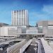 駅前大橋ルート開通後の広島駅ビル完成予想図(JR西日本提供)
