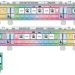 期間限定で「YOASOBI ワンダラ号」として運行する南海2000系ラッピング列車「めでたいでんしゃ『かたな』」のラッピングイメージ(南海電気鉄道提供)